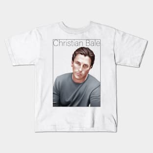 Christian Bale Kids T-Shirt